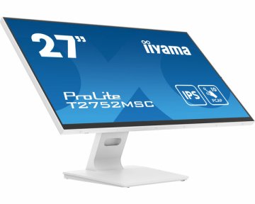 iiyama ProLite T2752MSC-W1 Monitor PC 68,6 cm (27") 1920 x 1080 Pixel Full HD LED Touch screen Bianco