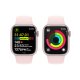 Apple Watch Series 9 GPS Cassa 41mm in Alluminio Rosa con Cinturino Sport Rosa Confetto - S/M 9