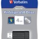 Verbatim PinStripe 4GB unità flash USB USB tipo A 2.0 Nero 6
