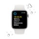 Apple Watch SE GPS 44mm Cassa in Alluminio color Argento con Cinturino Sport Band Bianco - Regular 5