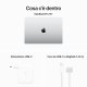 Apple MacBook Pro 16'' M3 Max chip con 16‑core CPU e 40‑core GPU, 1TB SSD - Argento 11