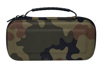 Bigben Interactive SWITCHPOUCHCAMO custodia per console portatile Custodia a sacchetto Nintendo Mimetico, Verde