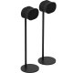 Sonos E30SPWW1BLK supporto da parete per casse acustiche Pavimento Metallo Nero 3