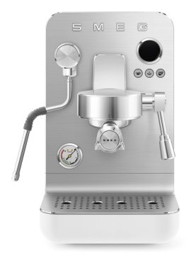 Smeg Macchina da caffè espresso Minipro Linea Collezione - Bianco Opaco - EMC02WHMEU