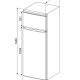 FRIGO 2P 259LT H140 SILVER 3