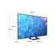 Samsung Series 7 TV QE55Q70CATXZT QLED 4K, Smart TV 55