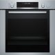 Bosch Serie 6 HRA318BS1 forno a vapore Media Acciaio inossidabile Pulsanti, Manopola 2