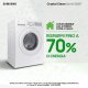 Samsung WW90CGC04DTH lavatrice Caricamento frontale 9 kg 1400 Giri/min Bianco 18
