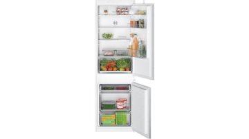 Bosch Serie 2 KIV865SE0 frigorifero con congelatore Da incasso 267 L E Bianco