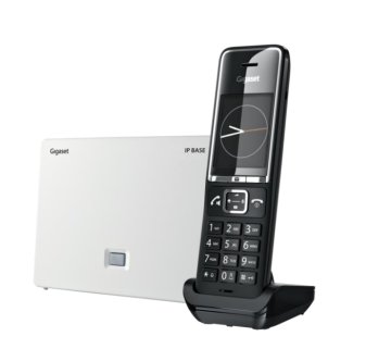 Gigaset Comfort 550A IP BASE Telefono DECT Identificatore di chiamata Nero, Bianco