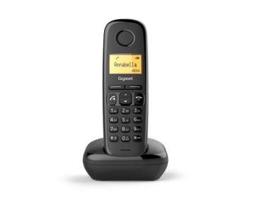 Gigaset A270 Telefono DECT Identificatore di chiamata Nero