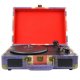 New Majestic TT-43 BT/USB/SD/AX Giradischi con trasmissione a cinghia Blu, Rosso, Bianco 2