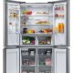 Haier Cube 90 Serie 5 HTF-520IP7 frigorifero side-by-side Libera installazione 525 L F Platino, Acciaio inox 4