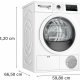 Bosch Serie 4 Asciugatrice a pompa di calore , 8 kg, Cl. A++, con filtro EasyClean 6