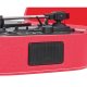 Trevi SALLY GIRADISCHI STEREO WIRELESS USB AUX-IN BATTERIA RICARICABILE TT 1020 BT ROSSO 5