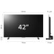 LG OLED evo 42'' Serie C3 OLED42C34LA, TV 4K, 4 HDMI, SMART TV 2023 15
