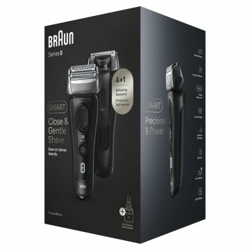 Braun Series 8 8560cc Wet & Dry Rasoio Trimmer Nero