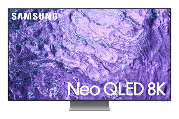 Samsung Series 7 TV QE55QN700CTXZT Neo QLED 8K, Smart TV 55" Processore Neural Quantum 8K Lite, Dolby Atmos e OTS Lite, Titan Nero 2023