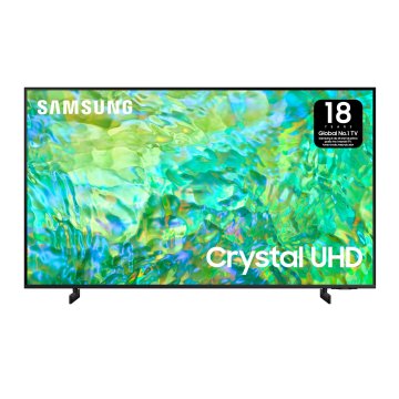 Samsung Series 8 TV UE85CU8070UXZT Crystal UHD 4K, Smart TV 85" Processore Crystal 4K, Adaptive Sound, Nero 2023