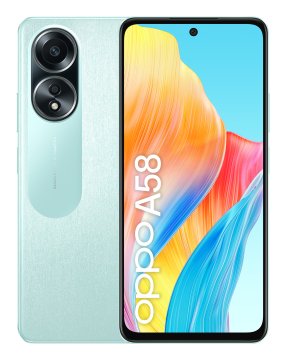 OPPO A58 4G Smartphone, AI Doppia fotocamera 50+2MP, Selfie 8MP, Display 6.72” 60HZ LCD FHD+, 5000mAh, RAM 6 (Esp 2GB/4GB/6GB)+ROM 128GB (esp1TB), IP54, [Versione Italia],Dlazzing Green