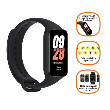 SMART WATCH 1.47'' SMART BAND 8 ACTIVE NERO