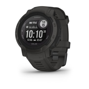 Garmin Instinct 2 Solar 2,29 cm (0.9") MIP 45 mm Digitale 176 x 176 Pixel Grafite GPS (satellitare)