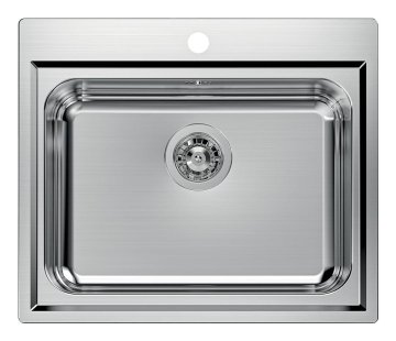 Foster Evo Rettangolare Acciaio inox