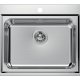 Foster Evo Rettangolare Acciaio inox 2