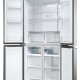 Haier Cube 83 Serie 3 Multidoor HCR3818ENMM ClasseE 467lt-Platino, Stainless steel 18