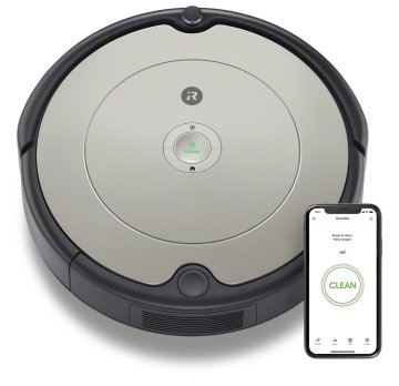 iRobot Roomba 698 aspirapolvere robot 0,6 L Senza sacchetto Nero, Grigio