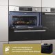 Samsung NV7B45403BS Forno ad incasso Dual Cook Flex™ Serie 4 76 L A+ Inox 6
