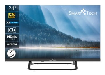 Smart-Tech 24HN01VC TV 61 cm (24") HD Nero 200 cd/m²