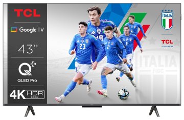 TCL C65 Series Serie C6 Smart TV QLED 4K 43" 43C655, Dolby Vision, Dolby Atmos, Google TV