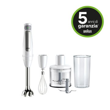 Braun MultiQuick 7 MQ7035I Minipimer Argento