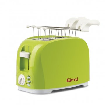 Girmi TP1103 tostapane 6 2 fetta/e 800 W Verde, Bianco