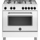 Bertazzoni La Germania Americana AMN855EBV/24 cucina Elettrico Gas Bianco A 2