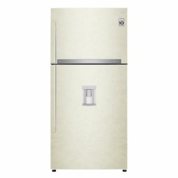 LG GTF916SEPED Frigorifero doppia porta maxi, Classe E, 592L, Wi-Fi, Dispenser acqua, Sabbia