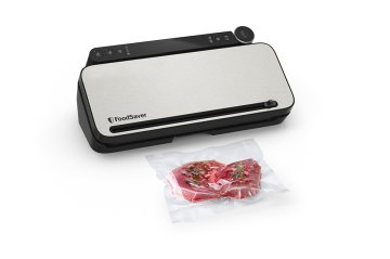 FoodSaver VS3190X macchina per sottovuoto Nero, Acciaio inox