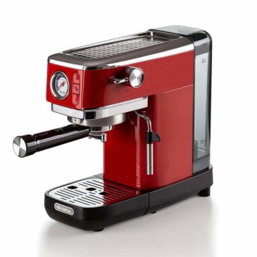 Ariete 1381/13 Macchina da caffè espresso Metal con manometro 1381 Rosso