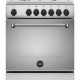 Bertazzoni La Germania Americana AMN664EXV/24 cucina Elettrico Gas Acciaio inox A 2