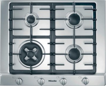 Miele KM 2014 G piano cottura Acciaio inossidabile Da incasso Gas 4 Fornello(i)