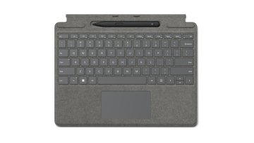 Microsoft Surface Pro Signature Keyboard w/ Slim Pen 2 Microsoft Cover port Platino