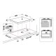 Hotpoint Piano cottura a gas FTGHG 641 D/HA(BK) 6