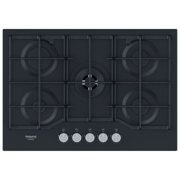 Hotpoint Piano cottura a gas HAGS 72F/BK