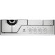 Electrolux KGS6434SX Acciaio inox Da incasso 59 cm Gas 4 Fornello(i) 3