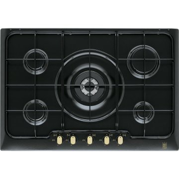 Electrolux PN750RUV piano cottura Nero Da incasso Gas 5 Fornello(i)