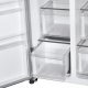 Candy CHSBSO-6174XWD frigorifero side-by-side Libera installazione 529 L E Acciaio inox 13