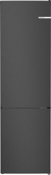 Bosch Serie 4 KGN392XCF frigorifero con congelatore Libera installazione 363 L C Nero