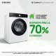 Samsung WW11BB534DAE lavatrice Caricamento frontale 11 kg 1400 Giri/min Nero, Bianco 7