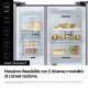 Samsung RH69B8941S9 frigorifero Side by Side con Beverage Center™ Libera installazione con Dispenser con allaccio idrico 645 L Classe E, Inox 10